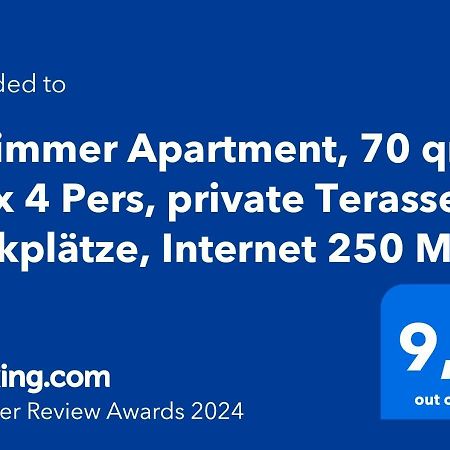 2 Zimmer Apartment, 70 Qm, Max 4 Pers, Private Terasse, 2 Parkplaetze, Internet 250 Mbit Gärtringen Buitenkant foto