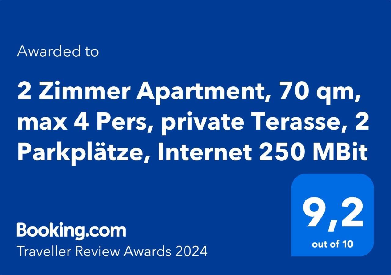 2 Zimmer Apartment, 70 Qm, Max 4 Pers, Private Terasse, 2 Parkplaetze, Internet 250 Mbit Gärtringen Buitenkant foto